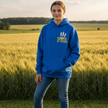 YOUTH ~FFA Emblem & Wyo Steamboat ~ Royal Hoodie - My Wyo Designs