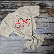 Wild at Heart~ Cheetah Natural Tee