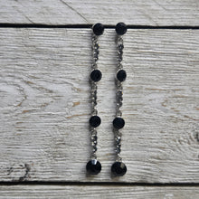 Jet & Hematite Crystal Dangle - My Wyo Designs