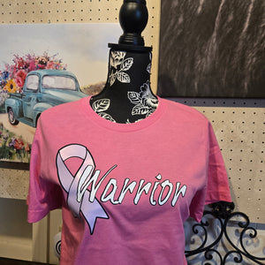 Warrior ~ Breast Cancer Awareness ~ Bella Tee