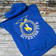 YOUTH ~FFA Emblem & Wyo Steamboat ~ Royal Hoodie - My Wyo Designs