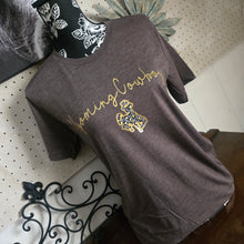 Wyoming Cowboys ~ Glitter Bucking Horse ~ Bella Tee