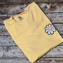 Daisy Daze ~ Comfort Colors Butter Pocket Tee