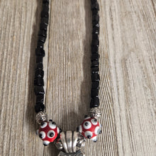 Bucking Horse & Rider Necklace ~Black & Red - My Wyo Designs