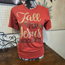 Fall For Jesus ~ Heather Rust Bella Tee - My Wyo Designs