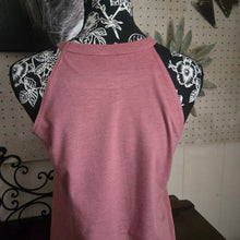 Mauve Rocker Tank ~Maroon Glitter Steamboat - My Wyo Designs
