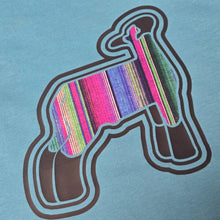 Serape' ~SHOW LAMB ~ Aqua Bella Tee - My Wyo Designs