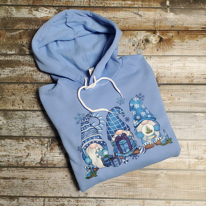 Gnomies Blue Bella Hoodie