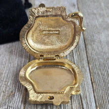 Estee Lauder "Enamel Elephant" Vintage Solid Perfume Compact