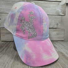 Pastel Pink & Blue Ball Cap Bucking Horse & Rider®️