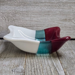 Fused Glass ~Ring or small soap holder~ - My Wyo Designs