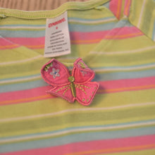 Gymboree Butterfly Stripes Tee Size 6
