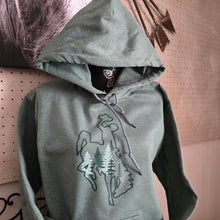 Deep in the Woods ~ Hthr Green Gildan Hoodie