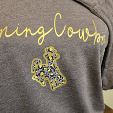 Wyoming Cowboys ~ Leopard~ Bucking Horse Lightweight Hoodie