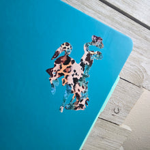 Big Bucking Horse Note Pad w/pen ~ Teal the Sun Goes Down - My Wyo Designs