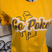 Go Pokes! ~ Steamboat ~ Gold Bella Tee