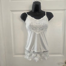 White Lace Camisole ~ Stretchy Size XS