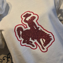 Radiating Red Sparkle Bucking Horse ~  Gildan Sweatshirt