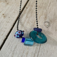 Five Artisan Glass bead necklace - My Wyo Designs