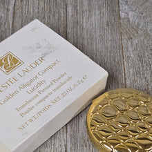 Estee Lauder "Golden Alligator" Compact