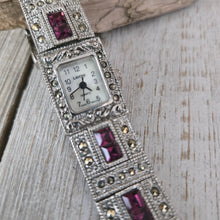 Marquisite & Purple Crystal Accent Watch - My Wyo Designs