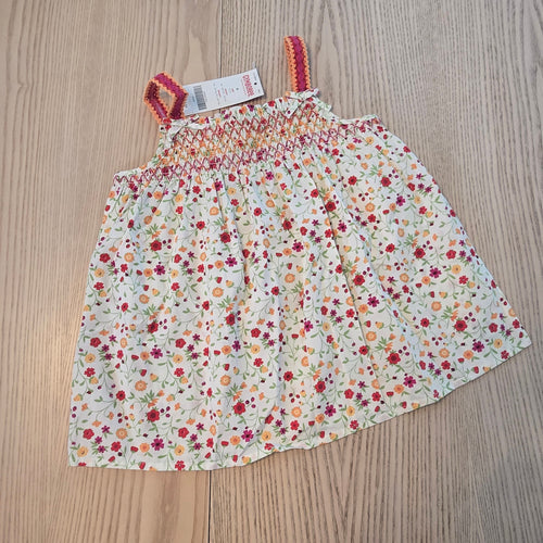 Gymboree ~Fiesta~ smocked floral tank size 6 - My Wyo Designs