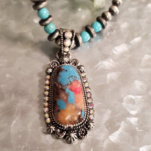 Navajo Elongated Stone Necklace - My Wyo Designs