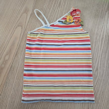 Gymboree ~ Fall Floral & Stripes  ~ Cold shoulder tank size 7
