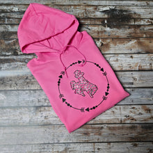 Heart Vibes~ Azalea Pink Gildan Hoodie