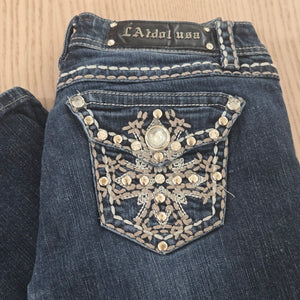 LA Idol USA denim capris ~ Junior size 3