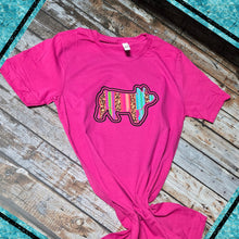Serape' ~SHOW PIG ~ Berry Bella Tee - My Wyo Designs