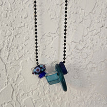 Five Artisan Glass bead necklace - My Wyo Designs