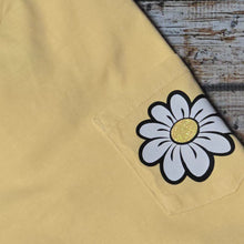 Daisy Daze ~ Comfort Colors Butter Pocket Tee