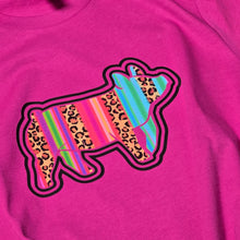 Serape' ~SHOW PIG ~YOUTH ~ Raspberry Tee - My Wyo Designs