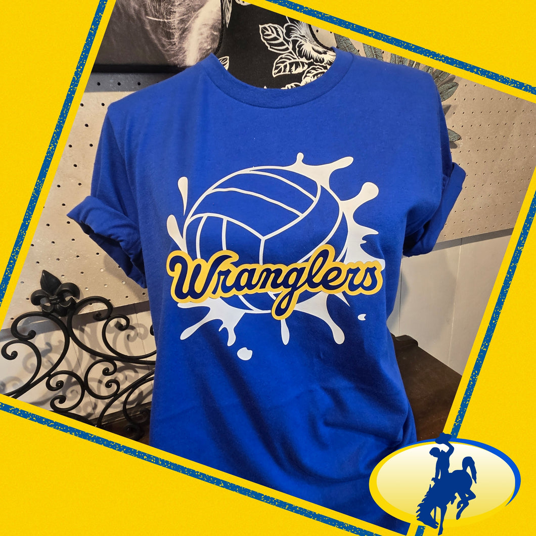 Volleyball ~Spike~ Bella School Spirit Tee (any colors)