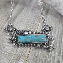 Buffalo Turquoise ~ Bar Necklace