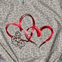 Wild at Heart~ Cheetah Natural Tee