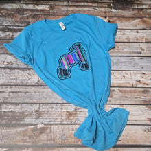 Serape' ~SHOW LAMB ~ Aqua Bella Tee - My Wyo Designs