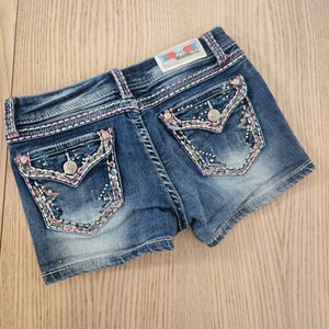 GRACE LA distressed shorts ~ Girls size 16