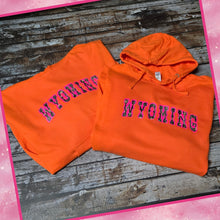 Buckin in the Backcountry ~ Neon Orange Hoodie