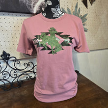 Mojave Mauve ~Mountain Rose~ Bella Tee - My Wyo Designs