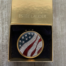 Estee Lauder "America The Beautiful" Powder Compact NIB With Powder