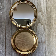 Estee Lauder "Red Swirls" Powder Compact