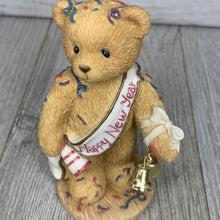 Cherished Teddies "Newton Ringing In Th New Year With Cheer" NIB