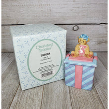 Cherished Teddies 796085 NIB Age 3 Covered Box
