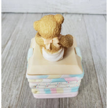 Cherished Teddies 844012 Baby Newborn Covered Box NIB