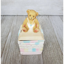 Cherished Teddies 844012 Baby Newborn Covered Box NIB