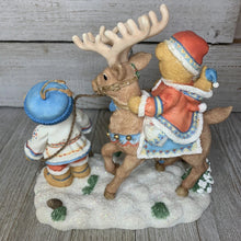 Cherished Teddies "Sven & Liv All Paths Lead to Kindness and Friendship" NIB