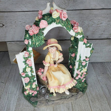 Coca-Cola Calendar Girl in Rose Arbor