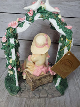 Coca-Cola Calendar Girl in Rose Arbor